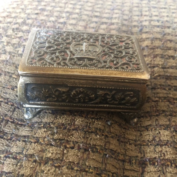 Vintage Other Vintage Embossed Jewelry Box Poshmark